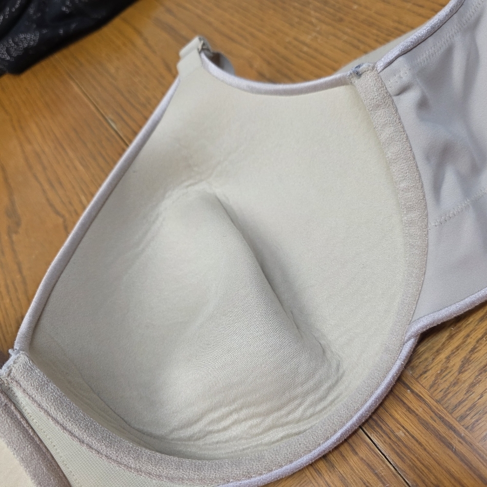 Lane Bryant Cacique Nude Smoothing Balconette Bra Size 42DD - Picture 6 of 10